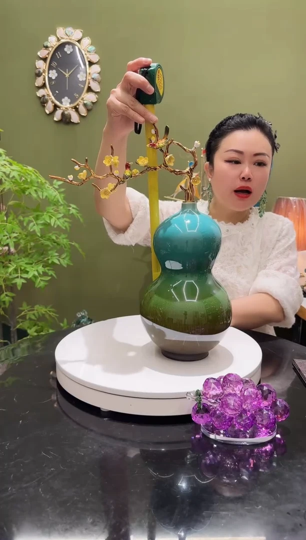 陶瓷合金珐琅彩  葫芦