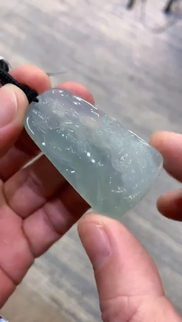 颈饰未镶嵌翡翠天然A货翡翠