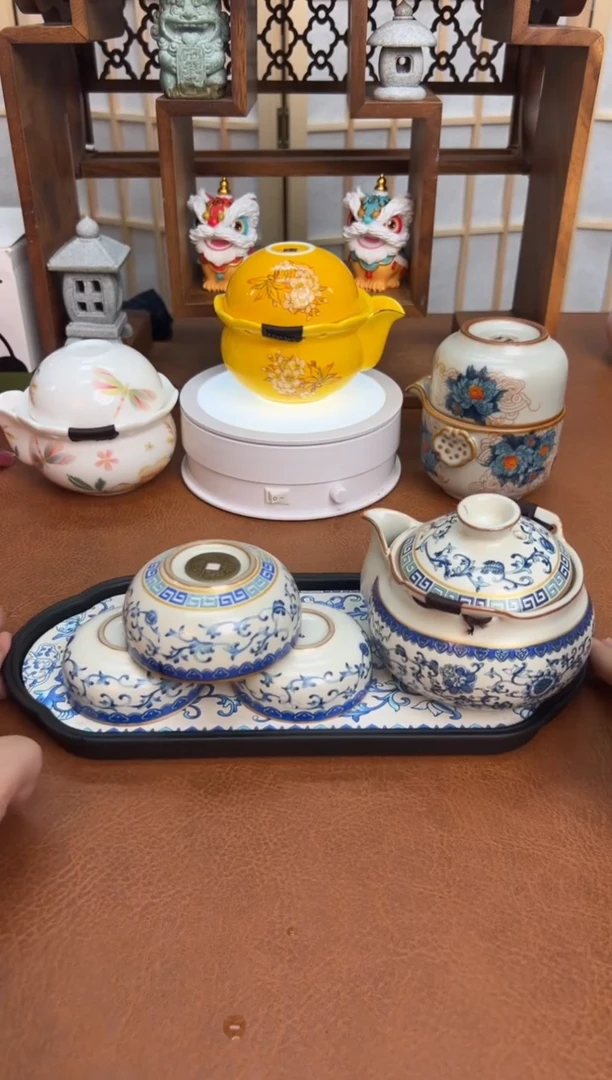 夏季旅行茶具轻装上阵