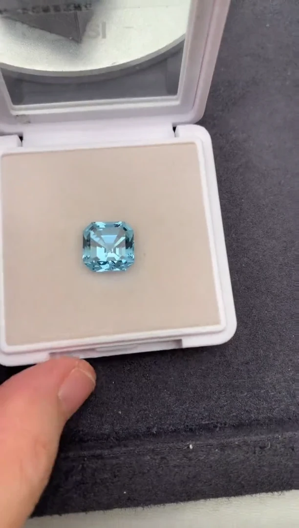 裸石海蓝宝石7.5ct  海蓝宝石 定制 B