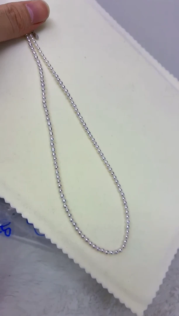 未镶嵌DA淡水珍珠keshi项链 y912