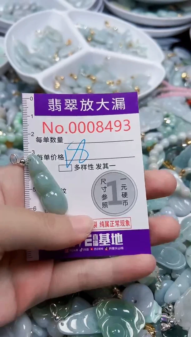 颈饰未镶嵌翡翠8493