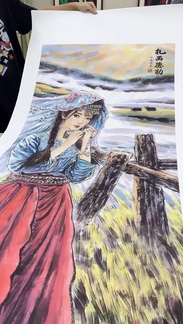 国画九霄甄选国画作品zhb047