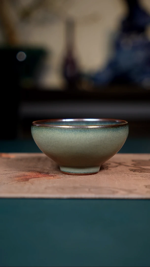 钧瓷原产地茶器摆件28