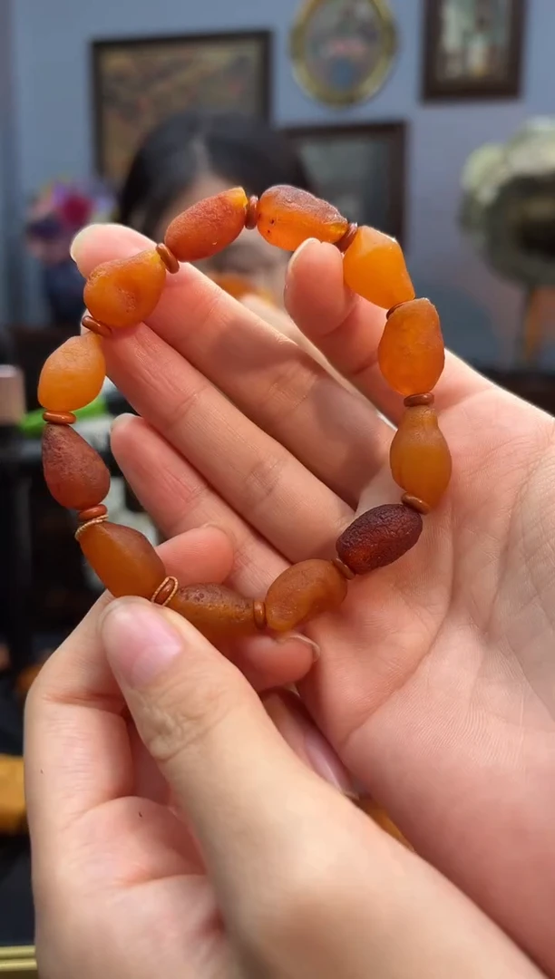 手串琥珀未镶嵌手串