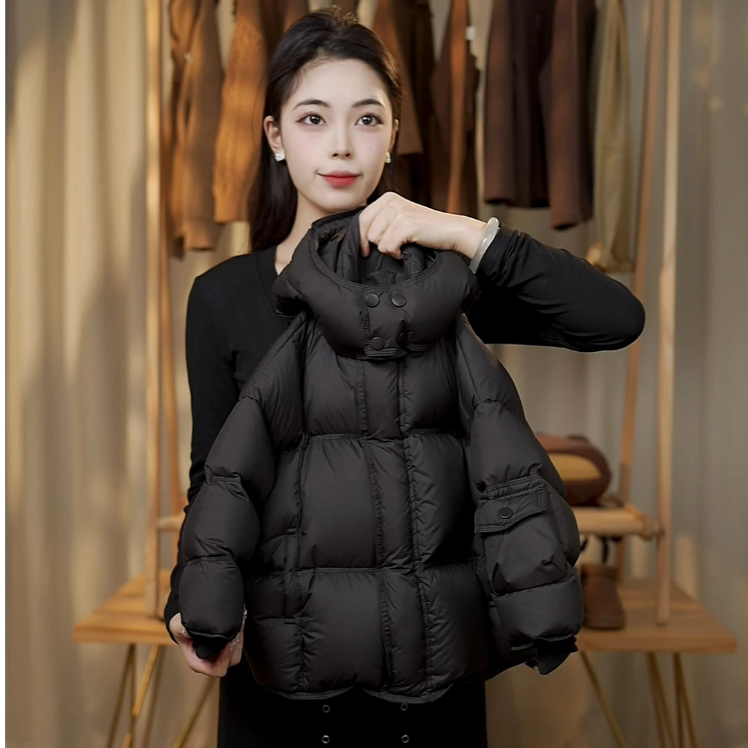 【小木子】 现货48H  冬装儿童韩版极寒系列双倍充绒白鸭绒羽绒服