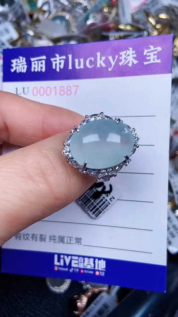 颈饰银S925镶嵌翡翠1887