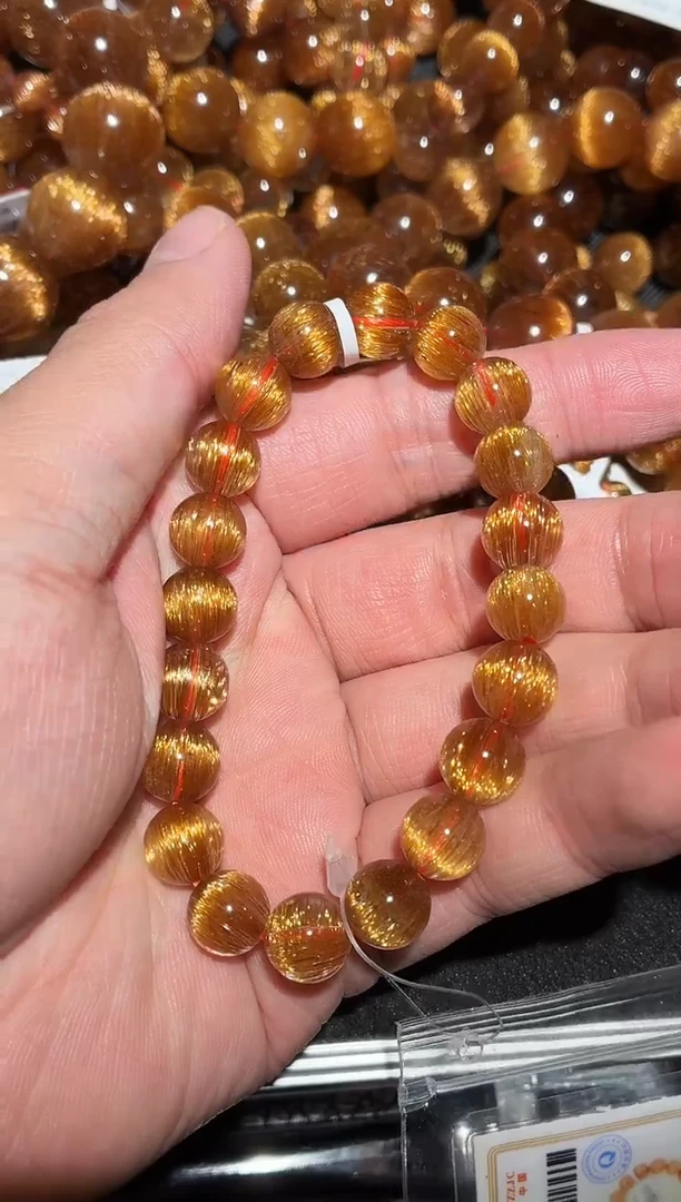 未镶嵌手链水晶单圈发晶A9