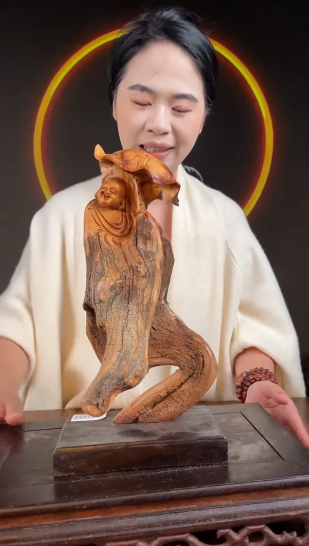 柏木（崖柏）手工摆件,先抢先得! 编号:222