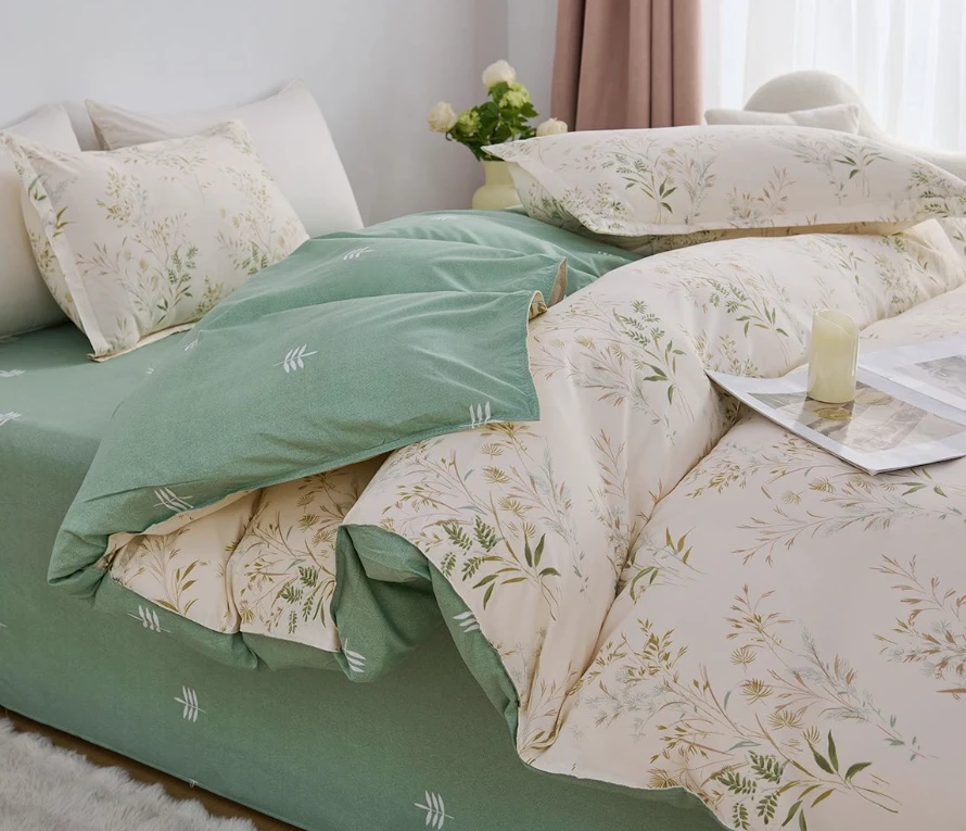 2025新款大尺寸2米四件套床单被套被罩学生宿舍床品亲肤磨毛