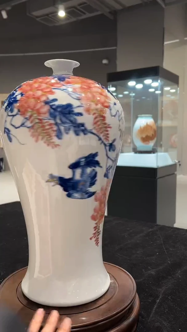 其他瓷崔景哲-瓷器-C中-紫气东来