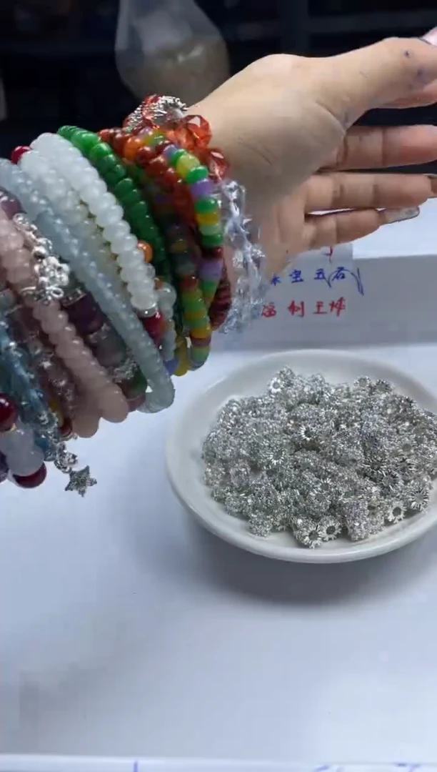 手饰玛瑙银S800镶嵌x649精镶银垫片*5个