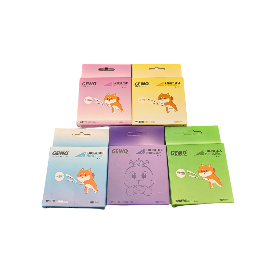 GEWO杰沃KJ乒乓球碳纤维护边保护球拍防磕碰三层防护