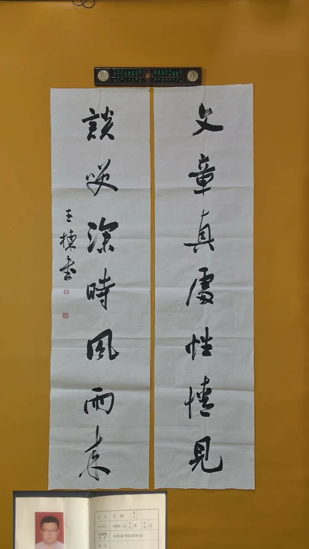 书法王栋老师69X34CM精品