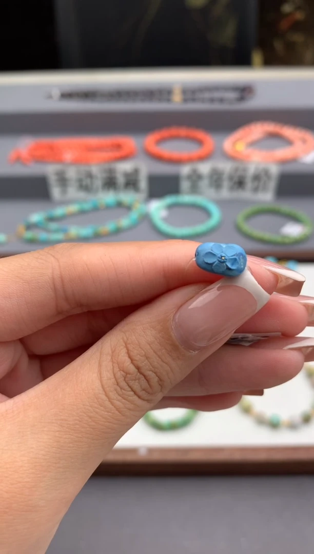 未镶嵌绿松石雕刻顺.C141