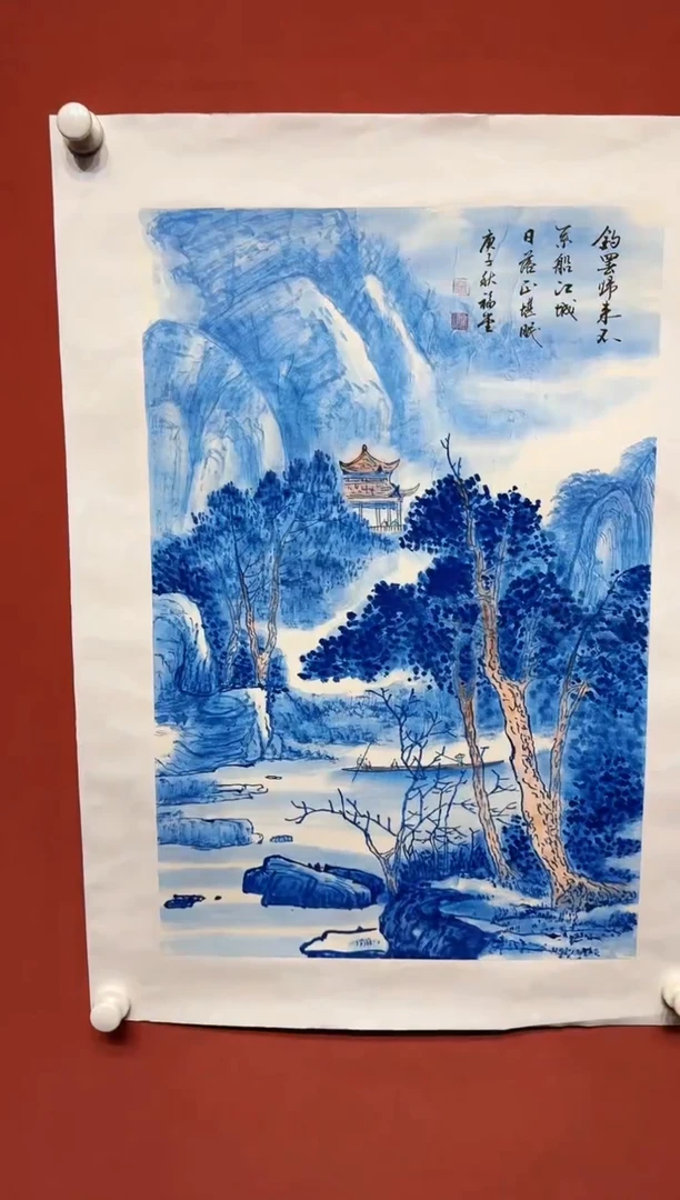 国画国画湖社画会/谢福堂-11-4-30