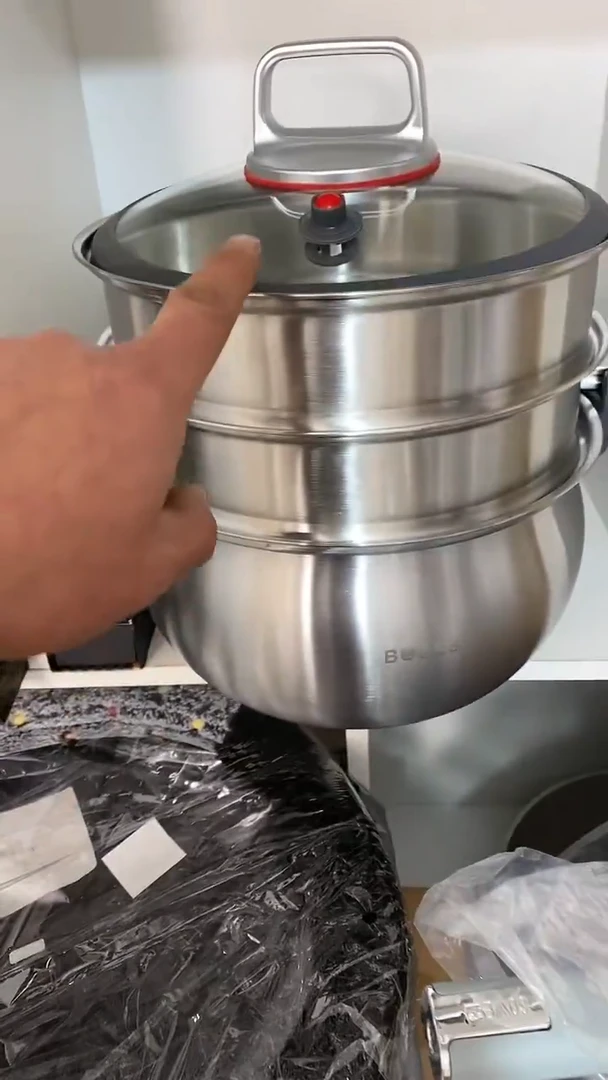 水晶玻璃1微压锅7L