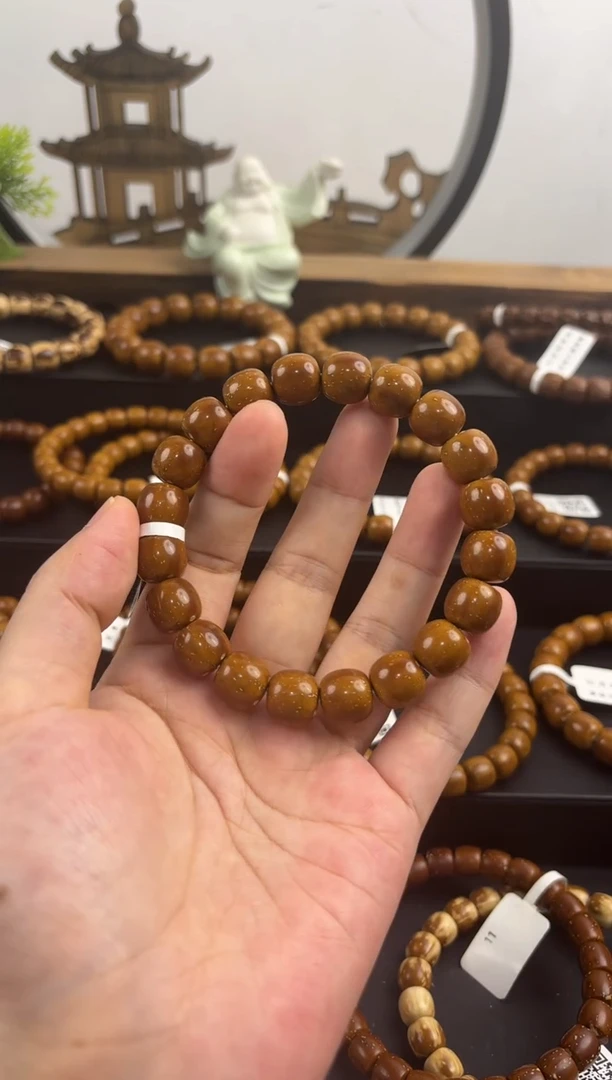 紫金鼠手串青****材紫金鼠黄金甲精品油核老型11.5