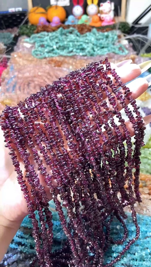 水晶珠宝半成品未镶嵌紫牙