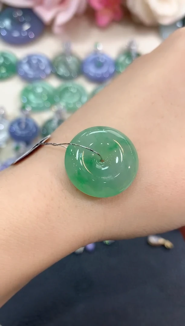 吊坠(不含链)未镶嵌翡翠冬日珠宝Q52