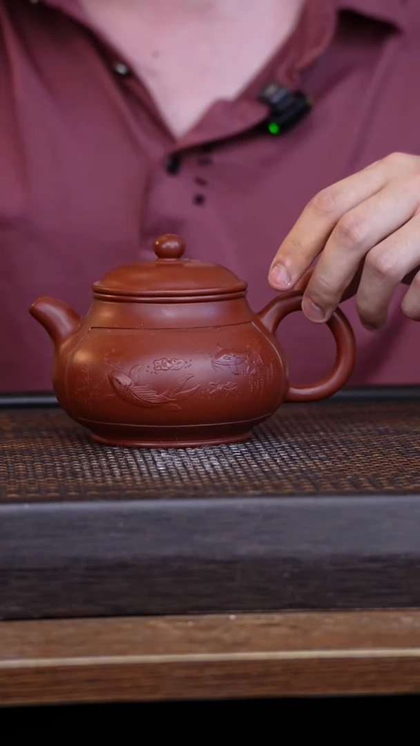 茶壶紫砂宜兴手工原矿紫砂壶001