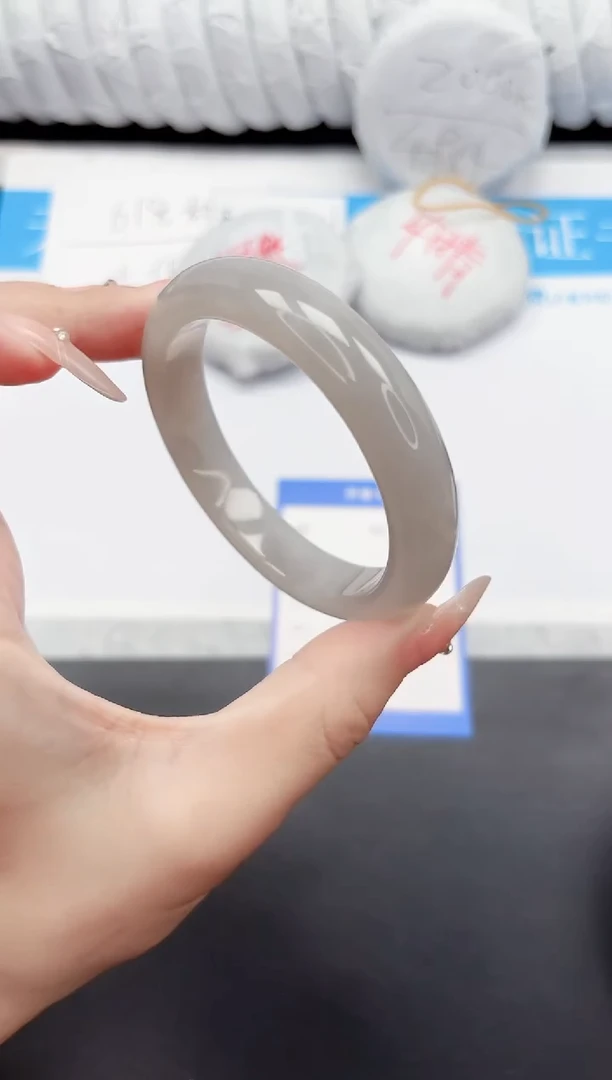 和田玉手镯未镶嵌227-57YZ