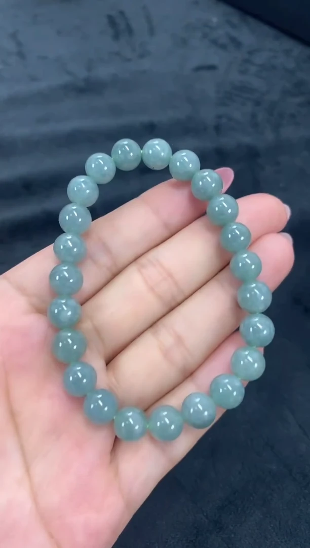 项链未镶嵌翡翠天然翡翠手串