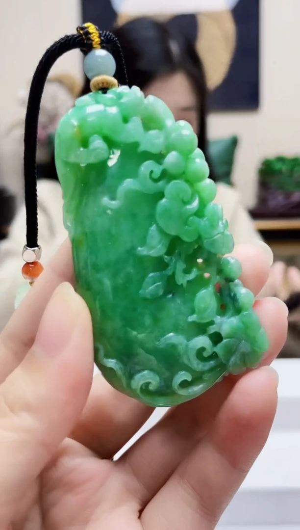 未镶嵌定制翡翠吊坠218