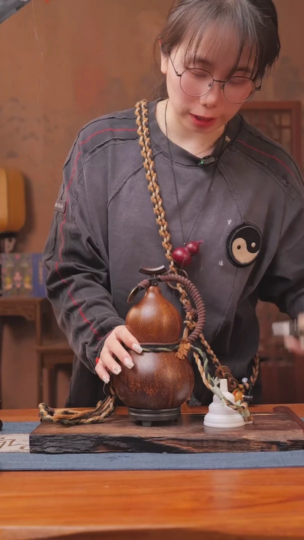 210号链接精品大漆葫芦现货现发[一物一拍]