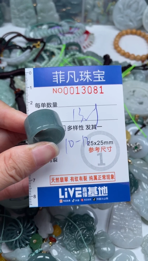 颈饰未镶嵌翡翠13081