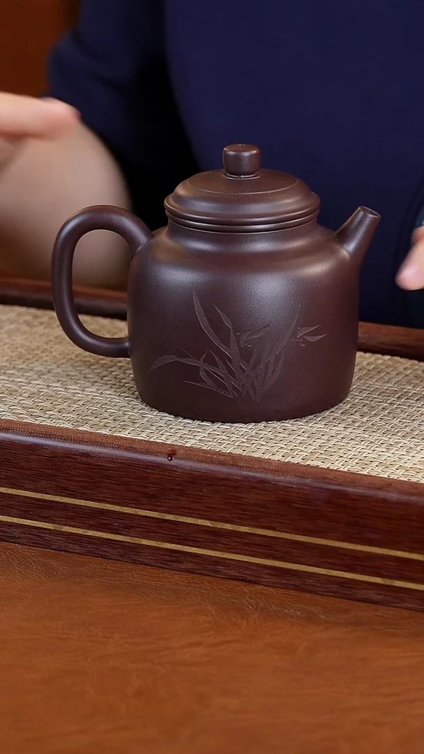 茶壶紫砂范君华紫泥德中壶