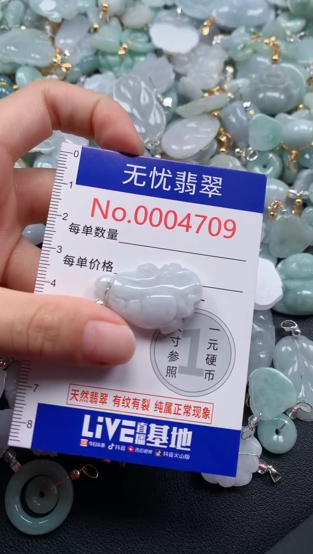 颈饰未镶嵌翡翠4709