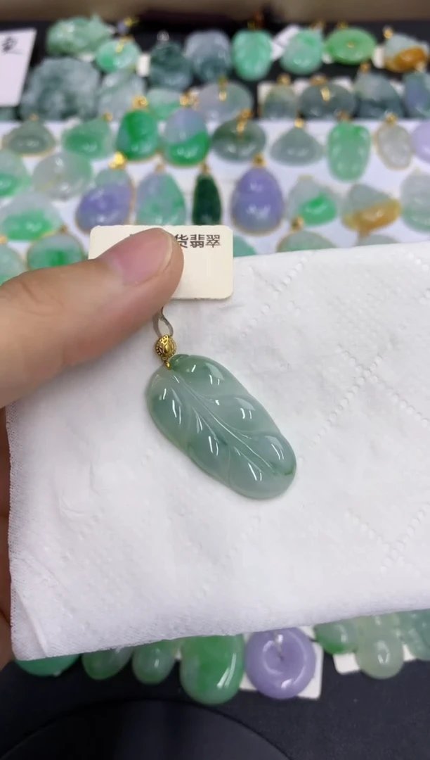 翡翠未镶嵌颈饰缅甸翡翠a货