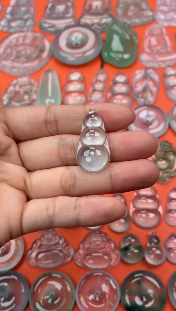 吊坠(不含链)未镶嵌翡翠16 豆子 32.5 16 5.6