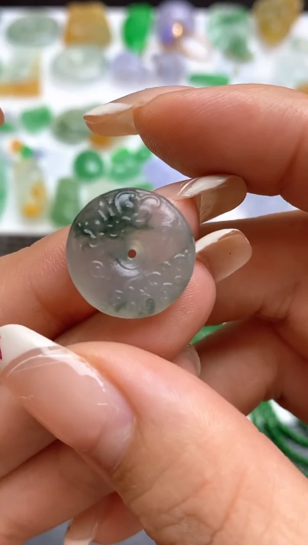 定制翡翠未镶嵌翡翠毛货~