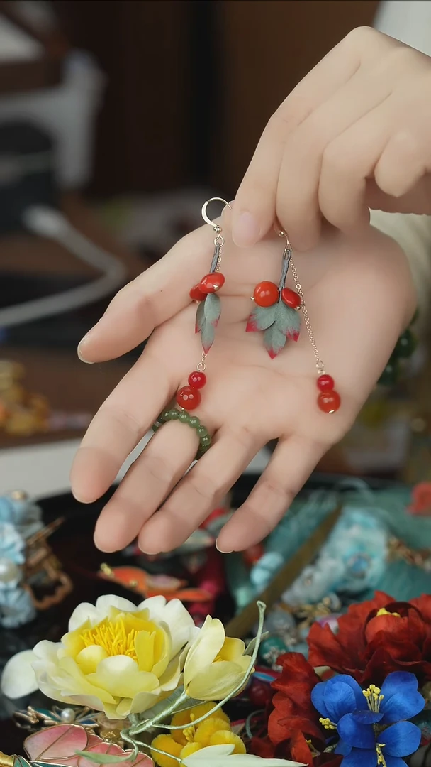 刺绣闪购纯手工非遗国风饰品