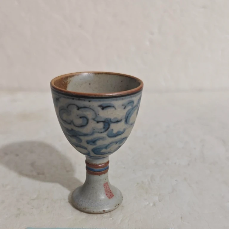 斋居 祥云高足杯通用链接-公道杯 以收到实物为准(朴杯瑕0105)