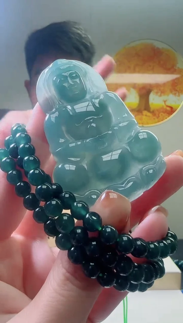 颈饰未镶嵌翡翠天然A货翡翠  多样性随机发其一