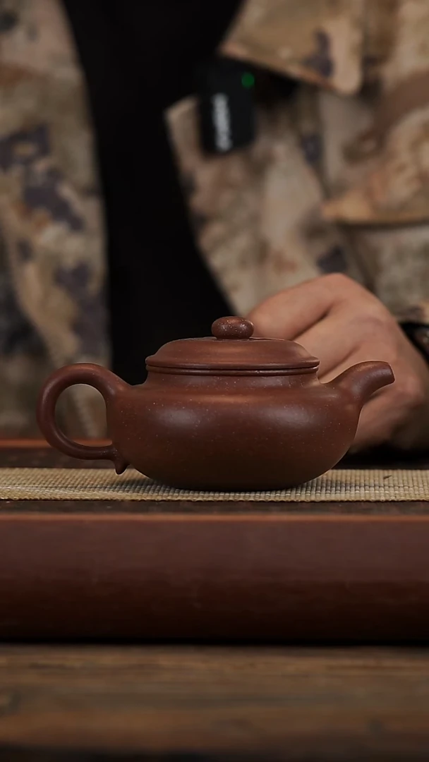 茶壶紫砂微瑕260毫升桃花泥仿古