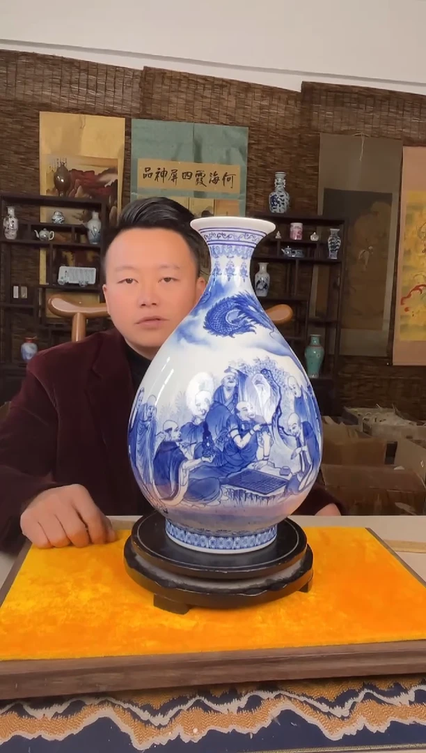 摆件瓷景德镇陶瓷摆件B839