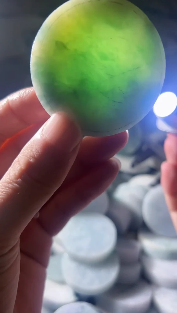 【闪购商品】翡翠颈饰未镶嵌缅甸翡翠A货小福建34