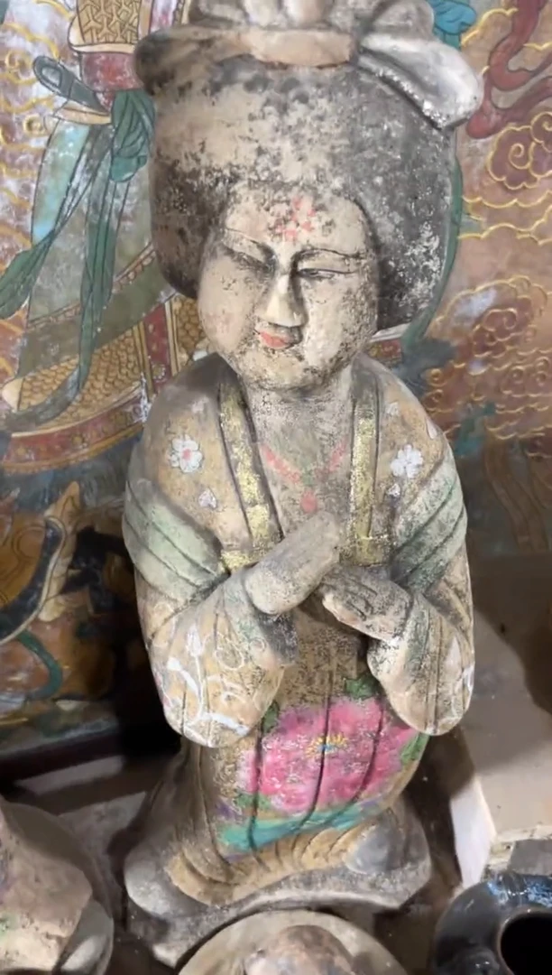 瓷片手工，手绘，瓷器