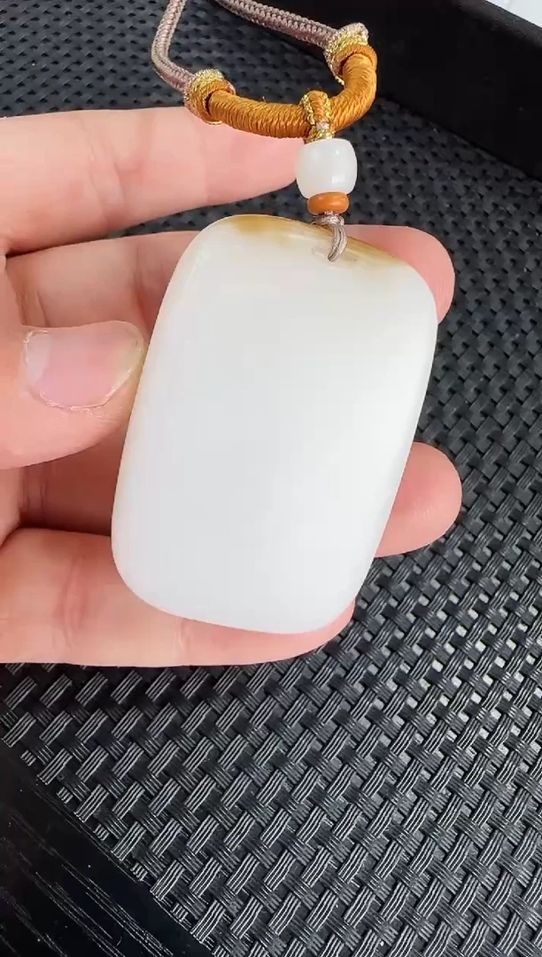 【闪购商品】和田玉吊坠未镶嵌无事牌吊坠