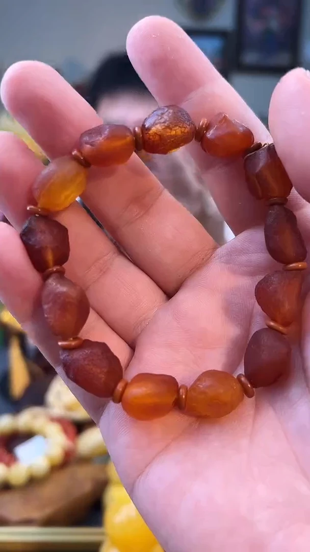 手串琥珀未镶嵌手串