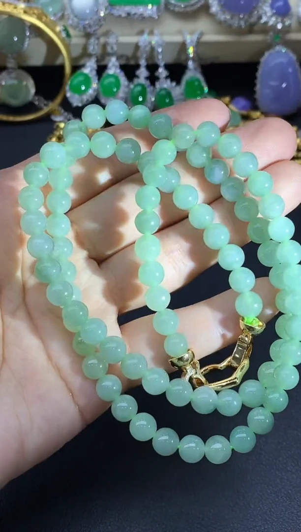 颈饰未镶嵌翡翠92-中国好珍宝