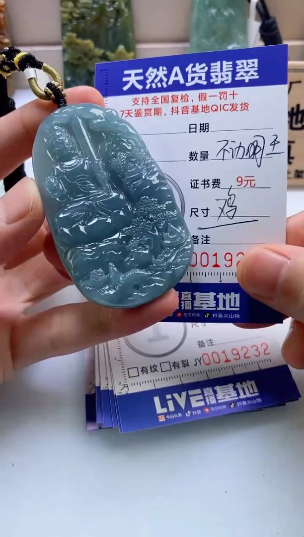 翡翠未镶嵌颈饰