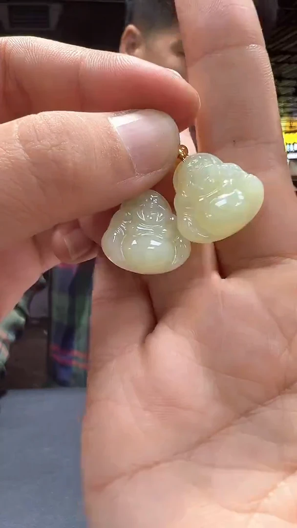 颈饰未镶嵌和田玉016多样性发一