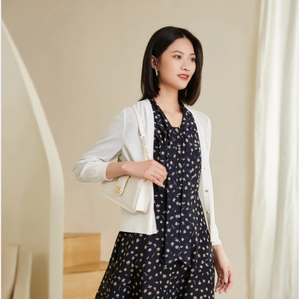 【思思专属】NAERSI/娜尔思薄荷曼波针织外套NI000/NI00249