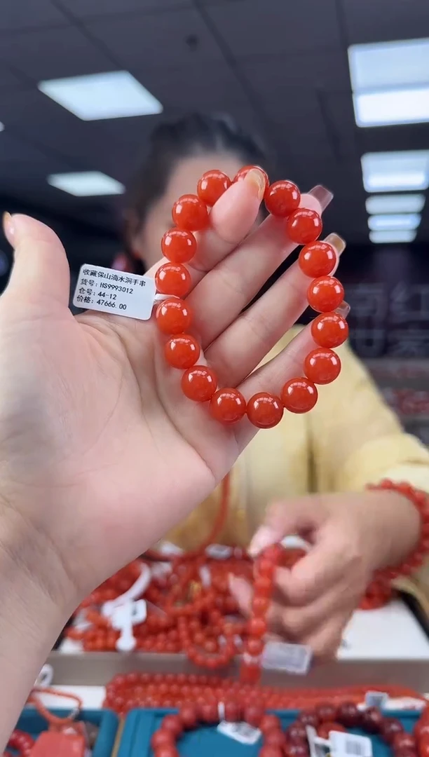 未镶嵌珠串南红玛瑙多样发其一/12/HS9993012