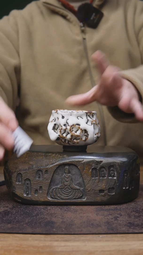 【闪购商品】蔡蔡手工志野茶杯1018